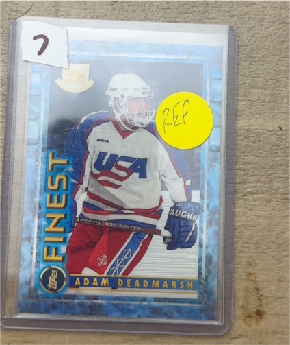 1994-95 Topps Finest World Junior Championships #118 Adam Deadmarsh — front