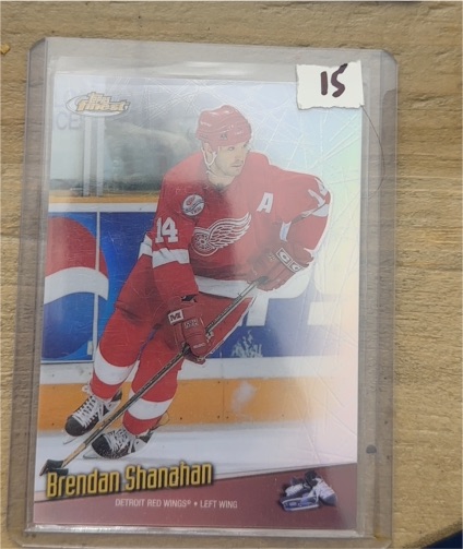 1998-99 Topps Finest #123 Brendan Shanahan — front