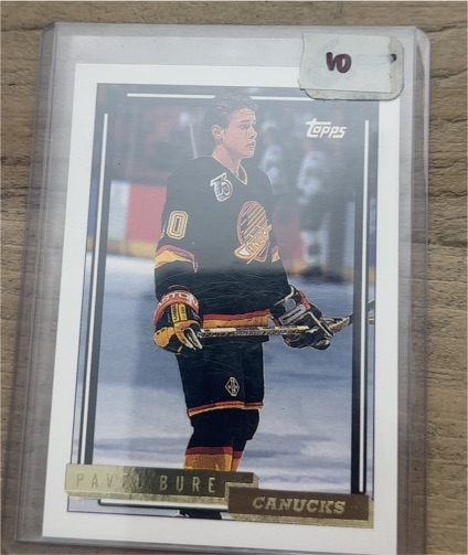 1992-93 Topps #353 Pavel Bure — front