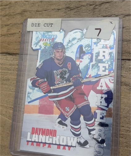 1995 Classic Draft Ice Breakers #BK5 Daymond Langkow — front