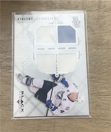 2009-10 Upper Deck Black Diamond #QJ-VL Vincent Lecavalier — front