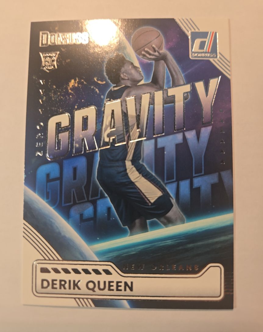 2025-26 Panini Donruss Zero Gravity #6 Derik Queen — front