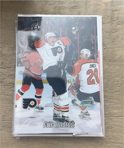 1999-00 Topps Stadium Club Chrome #12 Eric Lindros — front