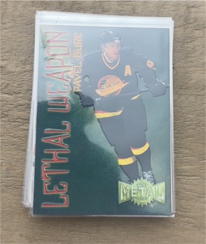 1996-97 Fleer Metal Universe #2 Pavel Bure Lethal Weapon — front