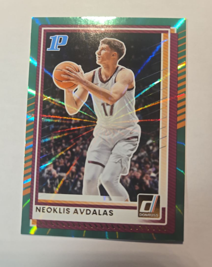 2025-26 Panini Donruss #96 Neoklis Avdalas — front