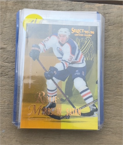 1995-96 Select Certified Edition #125 Miroslav Satan — front