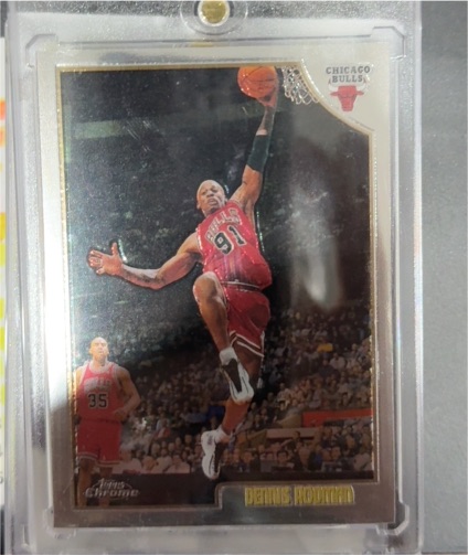 1998-99 Topps Chrome #109 Dennis Rodman — front