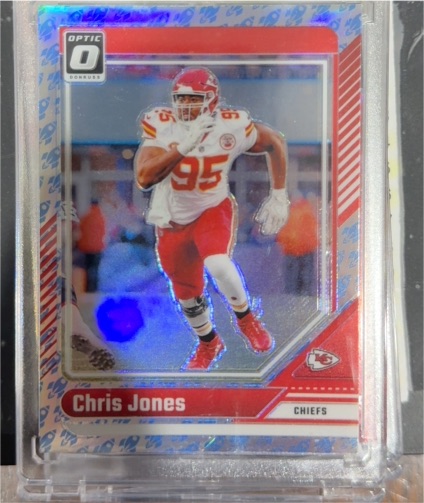 2024 Panini Donruss Optic #99 Chris Jones — front