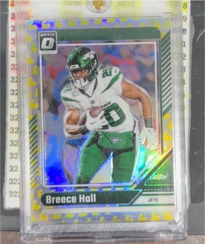 2024 Panini Donruss Optic #156 Breece Hall — front