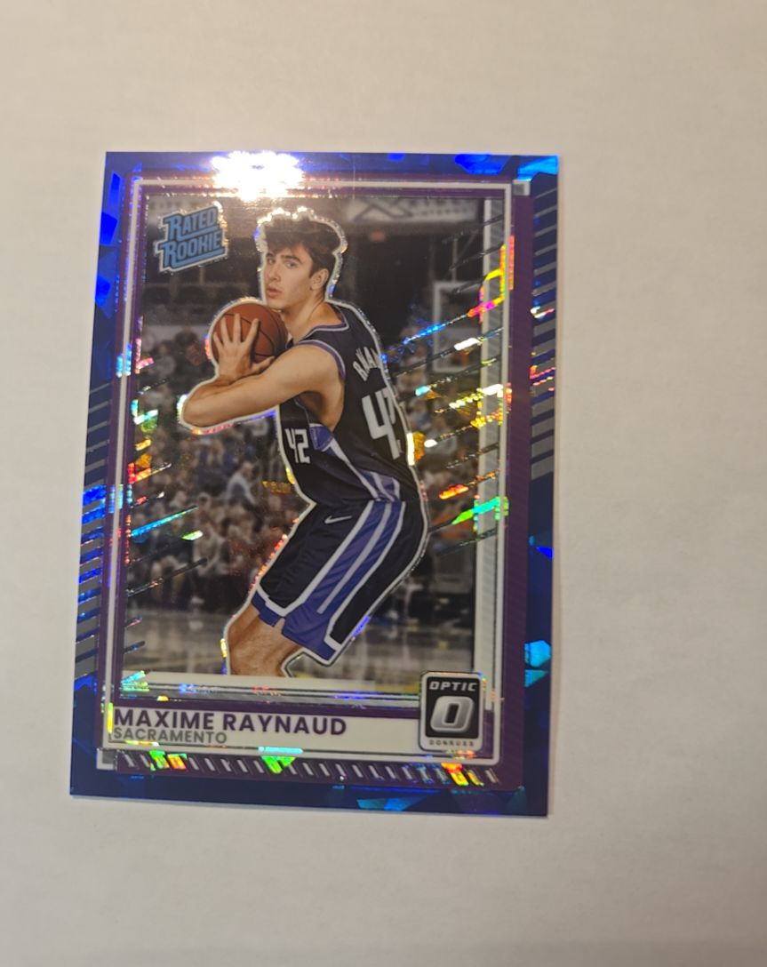 2025-26 Panini Donruss Optic #29 Maxime Raynaud — front