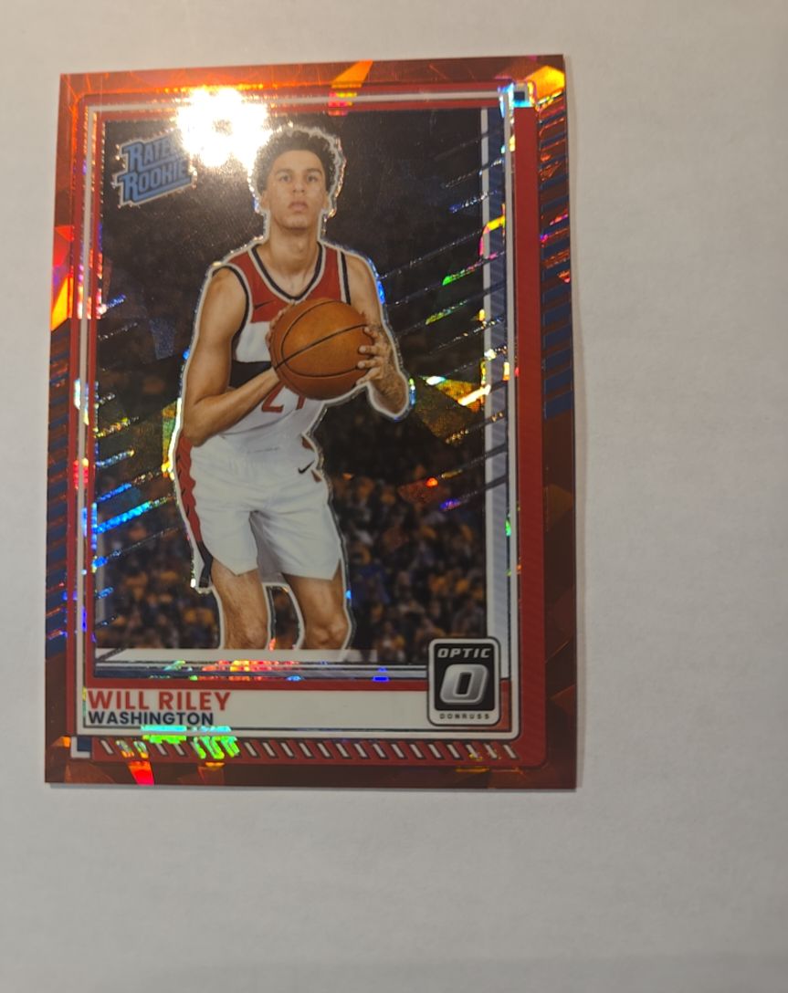 2025-26 Panini Donruss Optic #13 Will Riley — front