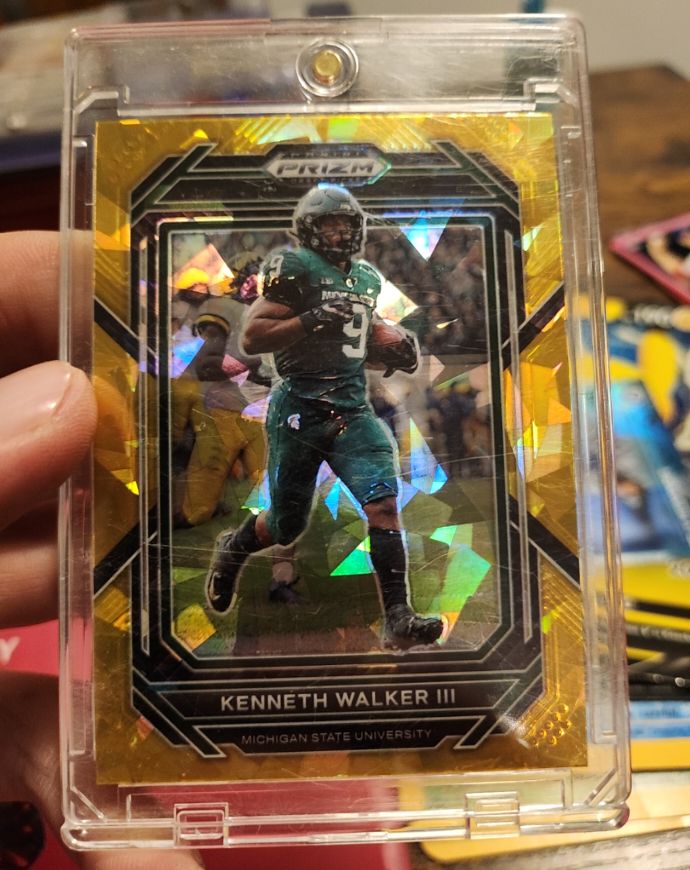 2023 Panini Prizm Draft Picks #63 Kenneth Walker III — front