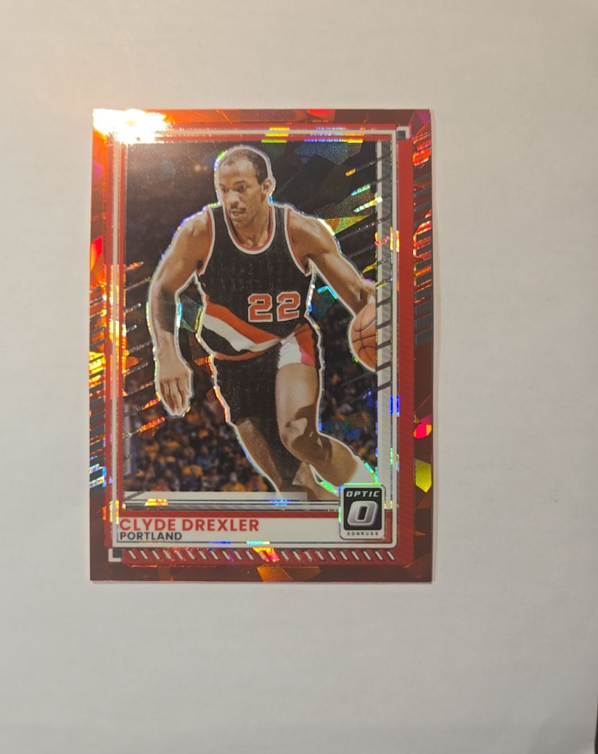 2025-26 Panini Donruss Optic #121 Clyde Drexler — front