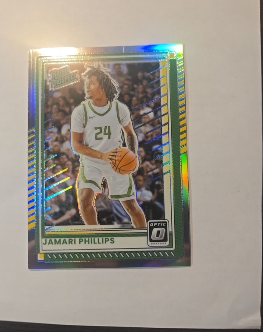 2025-26 Donruss Optic #54 Jamari Phillips — front