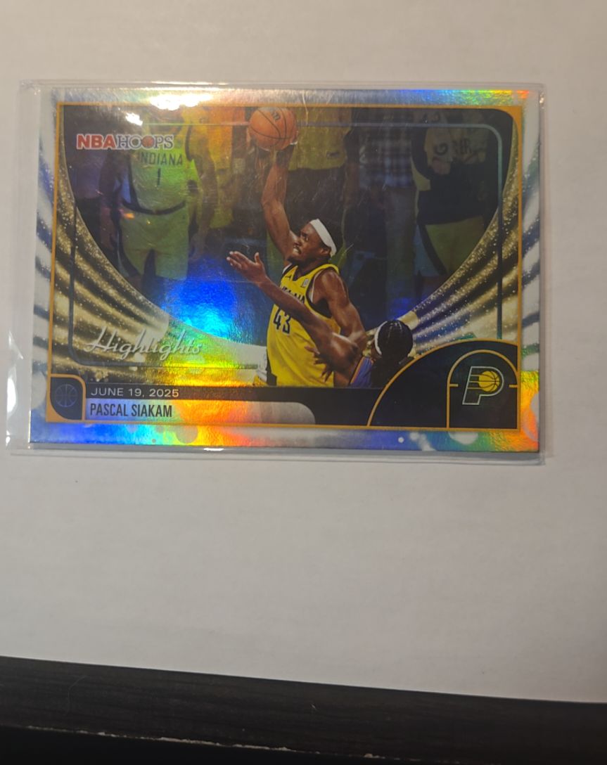 2025-26 Topps NBA Hoops #265 Pascal Siakam — front