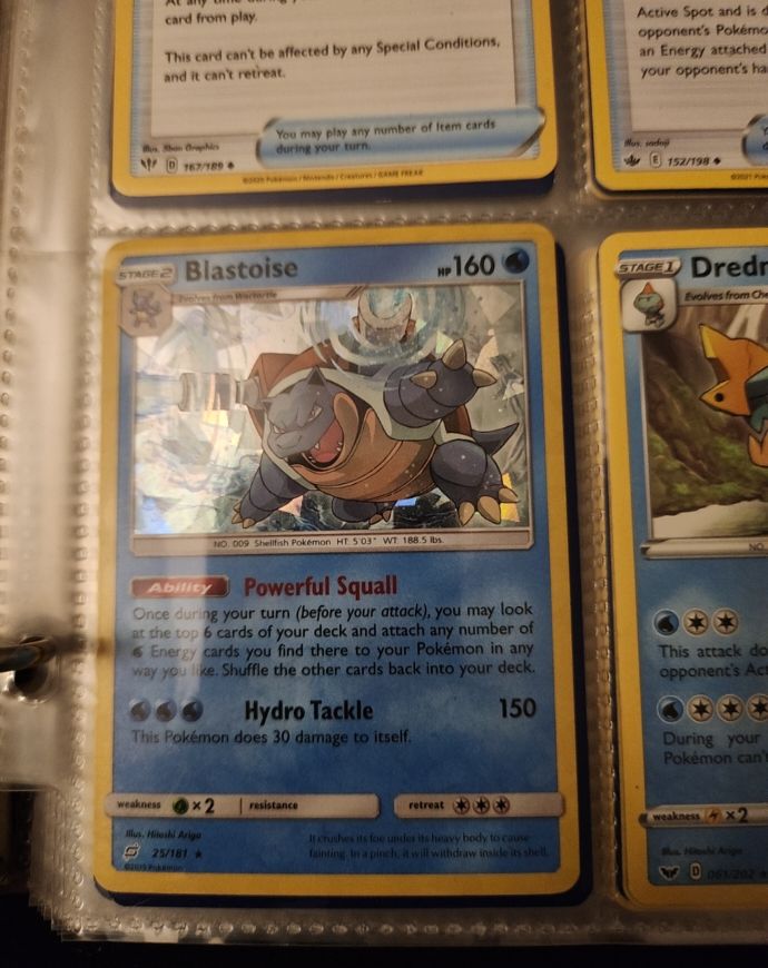 2019 Pokemon Sun & Moon Team Up #25 Blastoise — front
