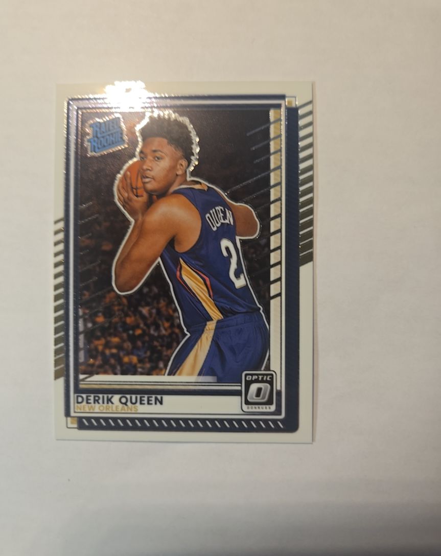 2025-26 Panini Donruss Optic #7 Derik Queen — front