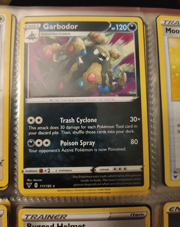 2020 Pokémon #111 Garbodor — front
