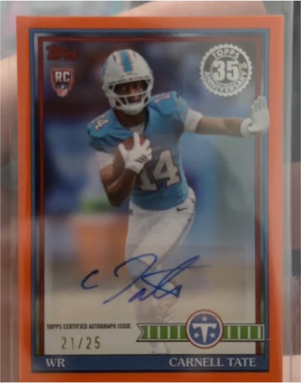 2026 Topps Flagship #91FRA-CT Carnell Tate — front