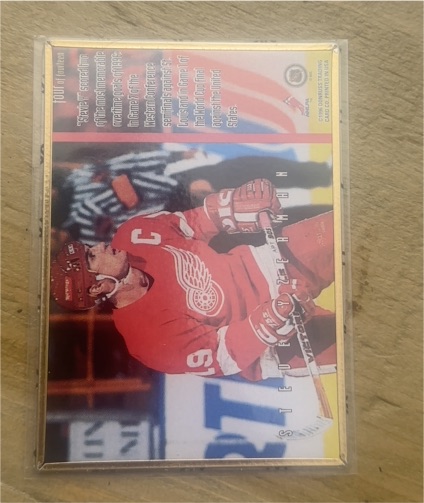 1994-95 Pinnacle #154 Steve Yzerman — front