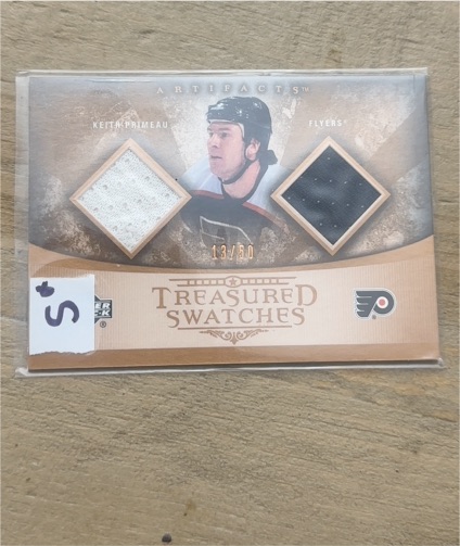 2005-06 Upper Deck Artifacts Treasured Swatches #TS-KP Keith Primeau — front