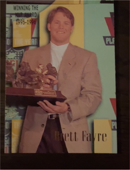 1996 Skybox Impact #194 Brett Favre MVP — front