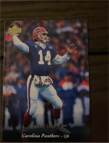 1995 Upper Deck #297 Frank Reich — front