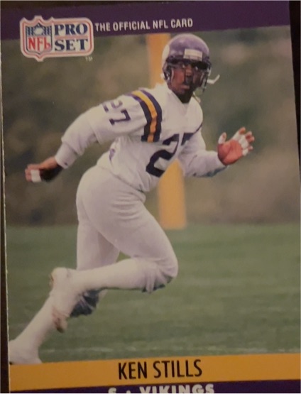1990 Pro Set #574 Ken Stills — front