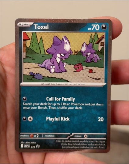 2022 The Pokémon Company Promo #078 Toxel — front