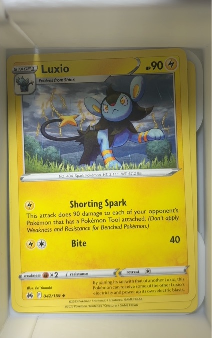 2023 Crown Zenith #042 Luxio — front
