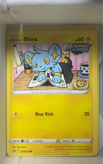 2023 Crown Zenith #039 Shinx — front
