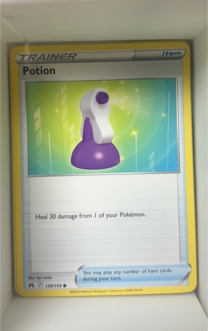 2023 Pokémon Crown Zenith #139 Potion — front