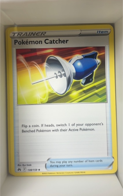 2023 Pokemon Crown Zenith #138 Pokemon Catcher — front