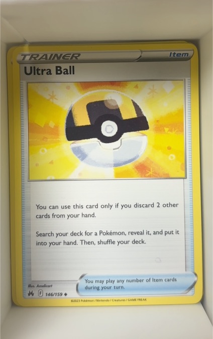 2023 Pokémon TCG Crown Zenith #146 Ultra Ball — front