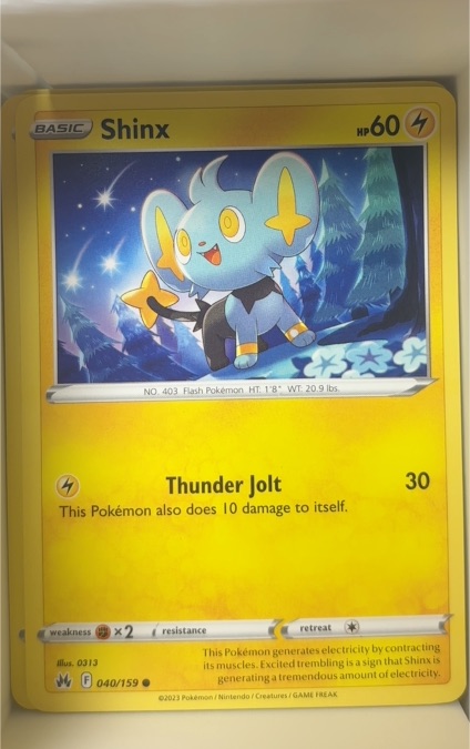 2023 Pokémon #040 Shinx — front