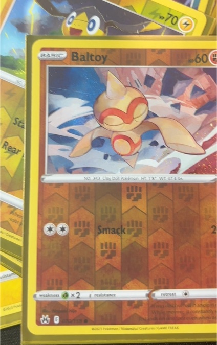 2023 Pokemon Crown Zenith #70 Baltoy — front
