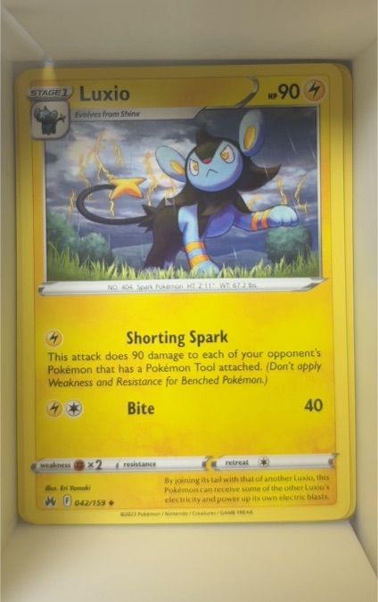 2023 Crown Zenith #042 Luxio — front
