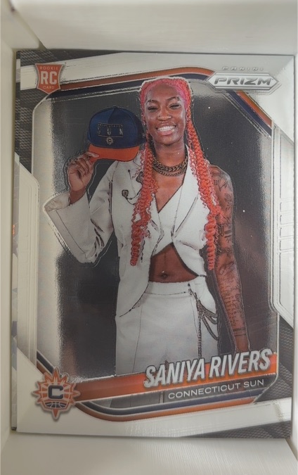 2025 Panini Prizm WNBA #150 Saniya Rivers — front