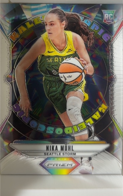 2024 Panini Prizm WNBA #2 Nika Mühl Kaleidoscopic — front