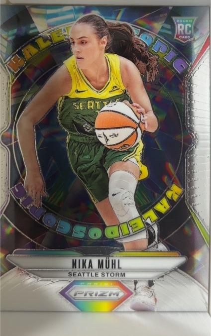 2024 Panini Prizm WNBA #2 Nika Mühl Kaleidoscopic — front