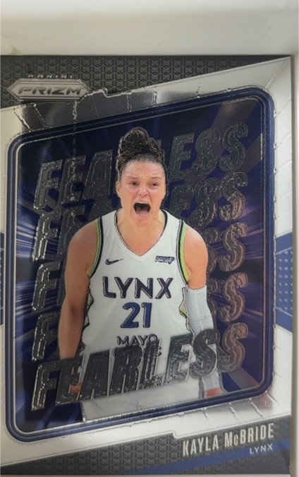 2024 Panini Prizm WNBA #2 Kayla McBride Fearless Minnesota Lynx — front