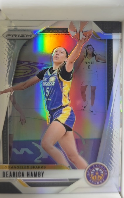 2024 Panini Prizm WNBA #19 Dearica Hamby — front