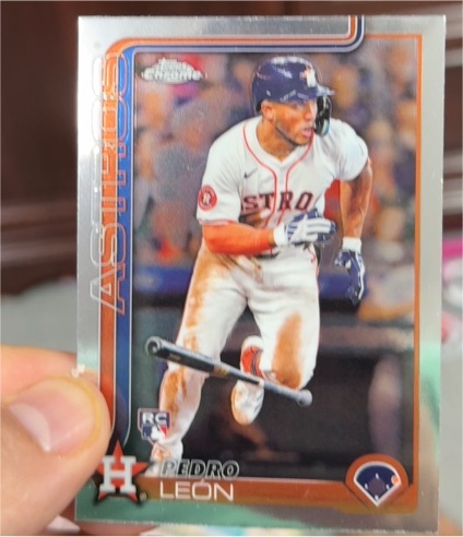2025 Topps Chrome #97 Pedro Leon — front