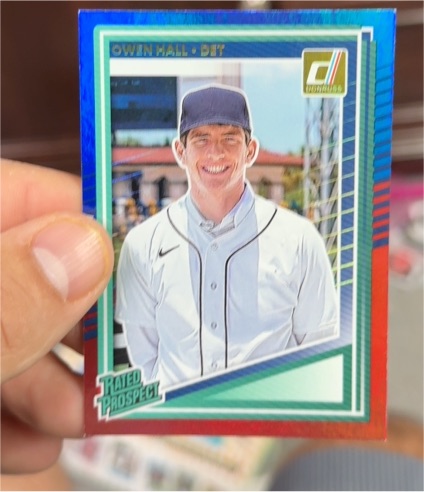 2025 Panini Donruss #130 Owen Hall — front