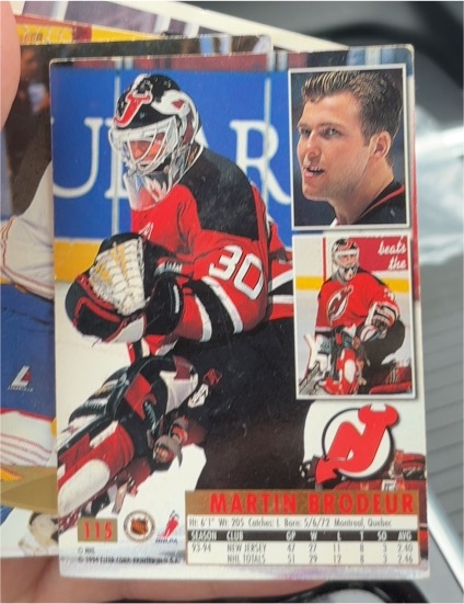 1993-94 Donruss #195 Martin Brodeur — front