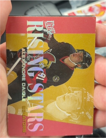 1995-96 Fleer Ultra Rising Stars #2 Alexandre Daigle — front