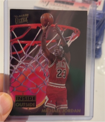 1993-94 Fleer Ultra Inside Outside #4/10 Michael Jordan — front