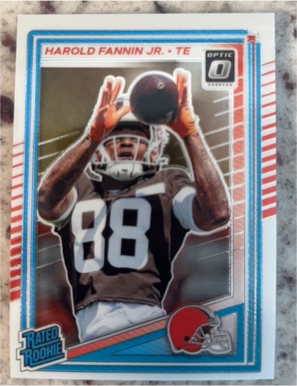 2025 Panini Donruss Optic #284 Harold Fannin Jr. — front