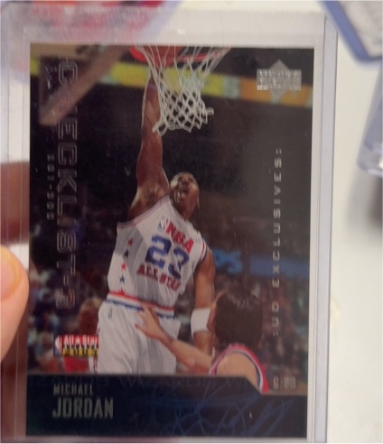 2003-04 Upper Deck #300 Michael Jordan — front