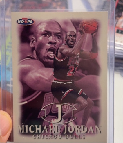 1998-99 NBA Hoops #23 Michael Jordan — front